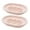 Pink, variant on Rirool 2-Pack Soap Dish with Drain, Soap Holder, Soap Saver, Easy Cleaning, Dry, Stop Mushy Soap (Grey)