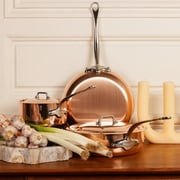 Mauviel M'3 S 11.8-Inch Copper Frying Pan With Cast Stainless Steel Handle