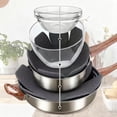 thumbnail image 3 of Pot and Pan Protectors 12 Pack 3 Different Sizes Pot Separator for Stacking Cookware Protectors Pan and Pot Dividers Pads Protect Glass Ceramic Dish Plates from Slipping Scratching Marring, 3 of 5