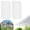 Transparent-6Pack, variant on Leumius Twin-Wall Polycarbonate Panels for Greenhouses Set of 6,2' X 5' X 0.24'',All-Weather Durable Clear Sheets with Water-Resistant & UV-Protected for Glass Roofing,Greenhouse