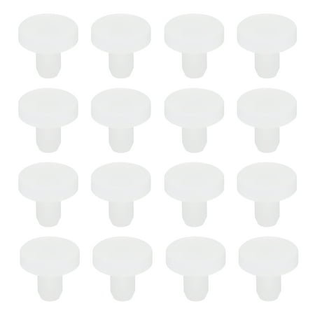 

Uxcell Silicone Rubber Solid Plug Soft Flexible Stoppers T-Shaped Silicone Plugs for 4.85-4.95mm Hole 16 Pieces