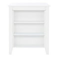 thumbnail image 3 of Linon Nico Wood Counter Height Wood Space Saving Table 3 Shelves in White Paint, 3 of 10