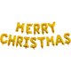 thumbnail image 5 of Globos con letras de Feliz Navidad, decoración para fiestas, pancarta, 5 of 5