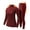 Red, variant on 1 Pack Women Thermal Underwear Long Johns, Soft and Warm Long Underwear Base Layer Pajama for Cold Weather