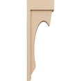 thumbnail image 3 of 5"W x 10"D x 30"H Thin Emerson Rough Cedar Woodgrain TimberThane Corbel, Primed Tan, 3 of 6
