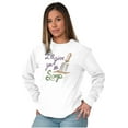 thumbnail image 4 of Give You Scoop Soil Gardening Tools Women's Long Sleeve T Shirt Brisco Brands M, 4 of 6