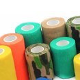 thumbnail image 4 of Trayknick Cohesive Self Adherent Elastic Bandage Breathable Wrap Tape for Pet Dog Cat Random Color S, 4 of 12