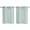 SkyBlue Auqamarin Beige, variant on Blue Green Kitchen Curtains Small Short 39 Inch Length, Grid Checkered Plaid Gingham Lattice Trellis Grommet Bedroom Living Room Curtains, Light Filtering Cafe Curtain Drapes 2 Panels Set 55''x39''