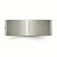 thumbnail image 3 of Titanium Brushed 0.07ct. tw. Diamond Cross Flat Band Ring 9.5 Size, 3 of 7