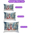 thumbnail image 3 of Merry Christmas Chihuahua Enjoys Woofmas Winter Xmas Holiday Pillowcase Double Sided Dog Lover Gifts Idea Pillow Case Covers - 02022, 3 of 3