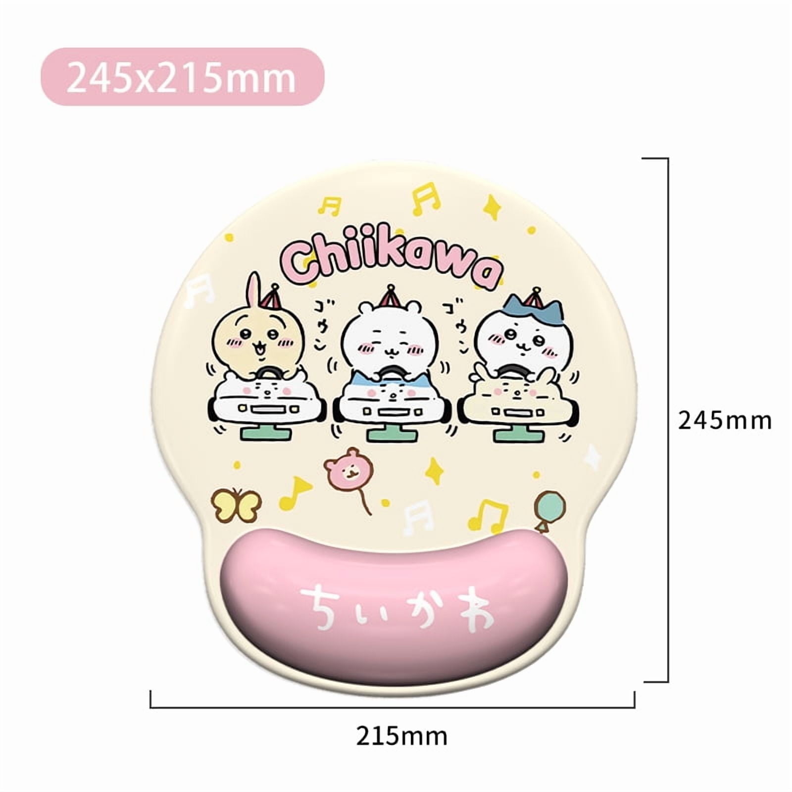 New Style Kawaii Chiikawa Hachiware Usagi Wrist Support Mouse Pad Cute Cartoon Keyboard Mouse Pad Work Game