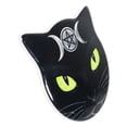 thumbnail image 4 of Ebros Wicca Black Cat Face Triple Moon Goddess Cork Backed Ceramic Coasters 4pcs, 4 of 6
