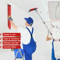 15.7Inch/40CM Skimming Blade, Stainless Steel Drywall Smoothing Spatula for Large Working Area Wall Decoration Construction Tool