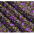 thumbnail image 3 of Soimoi Brown Cotton Poplin Fabric Artistic Leaf & Floral Print Fabric by the Yard 56 Inch Wide, 3 of 7