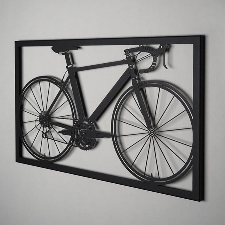 Bike frame on wall new arrivals