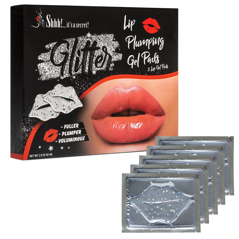 Shhh!...it's a secret! - Glitter Lip Plumping Gel Pads