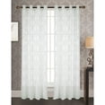 thumbnail image 5 of RT Designer Collection RT Designers Collection Knox Jacquard 84-inch Grommet Curtain Panel Mauve, 5 of 5
