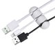 thumbnail image 5 of Organizador de Clips de Cable Unique Bargains, Sujetador de Alambre Autoadhesivo, Soportes de Cable para Escritorio, Paquete de 6, 5 of 5