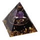 thumbnail image 5 of Pirámide de orgonita de 5 cm para curación de energía positiva Pirámide de cristal Meditación Pirámides de orgonita Chakra Zodiaco Generador de energía Leo, 5 of 5