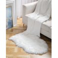 thumbnail image 4 of 2025 Suitable Faux Sheepskin Fur Area Rug, Luxury Fluffy Area Rug, Soft Fuffy Carpet Rug for Bedroom, 4 of 4