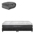 thumbnail image 1 of Colchón Matrimonial Trini Restonic + Box + Edredón Homy, 1 of 10