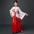thumbnail image 2 of Girls Chinese Hanfu Dress Ancient Traditional Costume Outfit Stage Performance Wear Party Dresses, 2 of 5