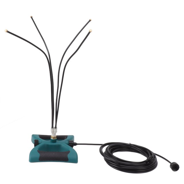 Standing Misting System, Standing Misters Outdoor Misting Cooling System Flexible Adjustable Angle Anti Leakage Portable With 10m Extension Hose For Yard