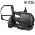 thumbnail image 1 of Fits 2015-2019 Ford F-150 Spec-D Tuning Exterior Towing Mirror RMX-F15015F3GH-P-FS 10 Inch Width x 12 Inch Height; Extends Up To 23 Inch; With Turn Signal Indicator; With Heated Glass, 1 of 11