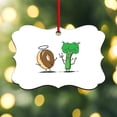 thumbnail image 3 of CafePress - Donuts And Beoccoli - Scroll Ornament, 3 of 3