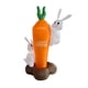 thumbnail image 2 of Fiesta Inflable de Pascua Conejo Zanahoria Sosteniendo Zanahoria Impermeable con Luces Yuyangstore Estatuas de Pascua, 2 of 8