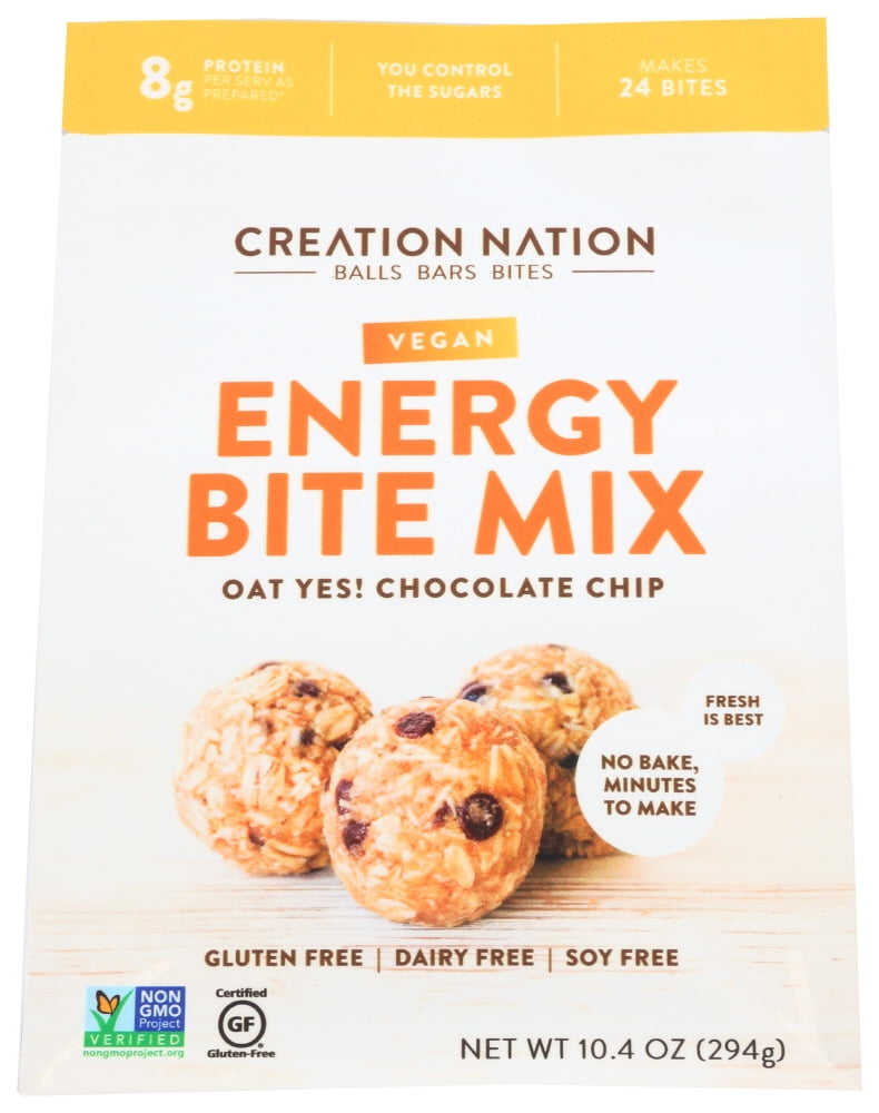No-Bake Energy Bite Mix, Creation Nation. Makes 24 Vegan ...