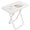 white, variant on LENLN Folding Portable Table, Folding TV Tray Table, Compact Foldable Dining Table 26in Height - Lightweight Easy-Store Table for Small Spaces & Parties