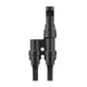 thumbnail image 3 of Conector Irfora Conector solar de rama Conectores en T para conexión paralela entre paneles solares Cable de panel solar a prueba de agua IP67 de 2 vías Conector macho hembra 14AWG-10AWG Irfora Conector, 3 of 7