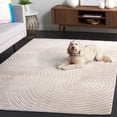thumbnail image 3 of SAFAVIEH Selena Devyn Abstract Checkered Area Rug, Beige, 10' x 14', 3 of 11