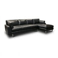 thumbnail image 3 of GTR Leather Skyline 100% Top Grain  Americana Sectional, Right Arm Chaise, 3 of 7