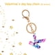 thumbnail image 1 of Llaveros para mujer, llavero de billetera, llavero de auto, llavero lindo, llavero acrílico translúcido personalizado, llavero con colgante de letras de colores, llavero con colgante de colores, 1 of 2