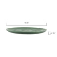 thumbnail image 3 of Mainstays 10.5 Inch Round Plastic Etched Pear Plate, Green, 3 of 6