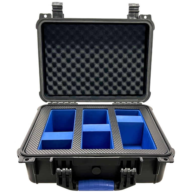 graded card slab case One Row with Latch prevent accidental opening VEVOR Graded Card Storage Box,