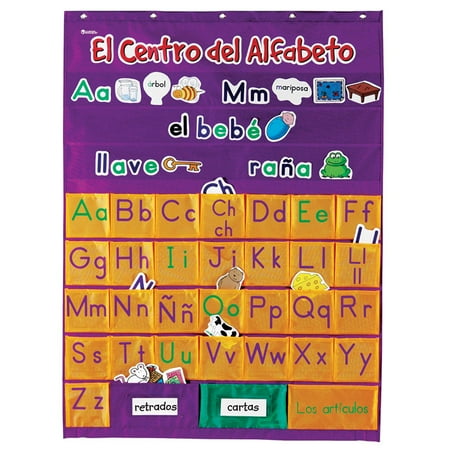 UPC 765023025293 product image for Learning Resources Spanish Alphabet Pocket Chart | upcitemdb.com