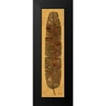 thumbnail image 2 of Pinto, Patricia 9x24 Black Modern Framed Museum Art Print Titled - Banana Leaf I, 2 of 5