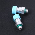thumbnail image 3 of MasteelfCA 2Pcs Universal R134A Pneumatic Fitting High-Low Pressure Coupler Car Air Conditioning Refrigerant Refill (High Pressure + Low Pressure, With Core + Lid + Rubber Gasket), 3 of 5
