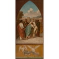 thumbnail image 2 of Pierre-Auguste Pichon 9x14 Gold Ornate Wood Frame and Double Matted Museum Art Print Titled - Pope Saint Clement Sending Missionaries to Gaul. the Angels Remove from the Sea the Body of Saint Cle, 2 of 4