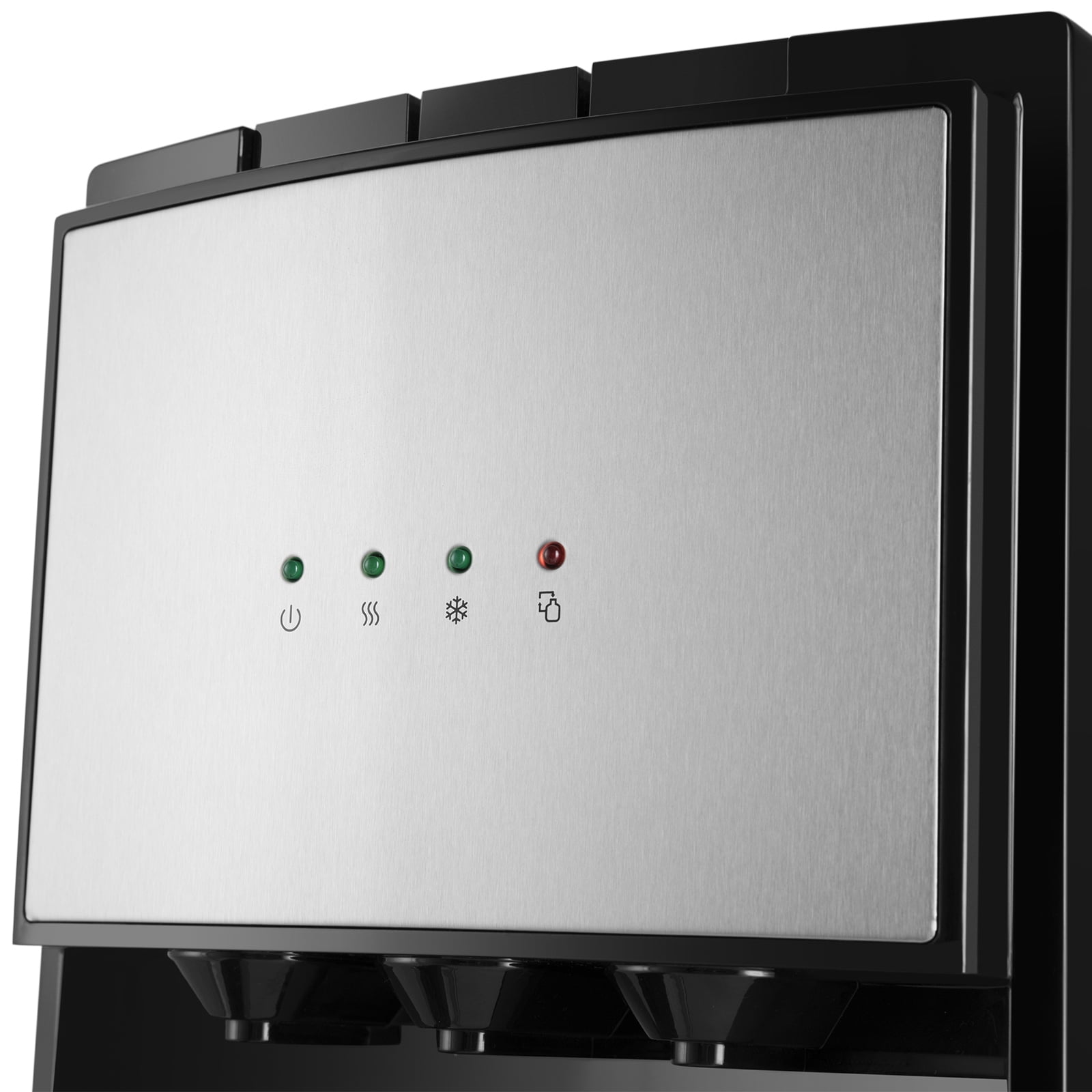 5 Gallon Bottom Loading Water Cooler Dispenser Hot/Cold/Room 3-Temperature Compressor Cooling with Child Safety Lock