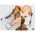 thumbnail image 5 of 17" Hilason Classic Series Hand-Made Rodeo Bronc American Leather Saddle, 5 of 8