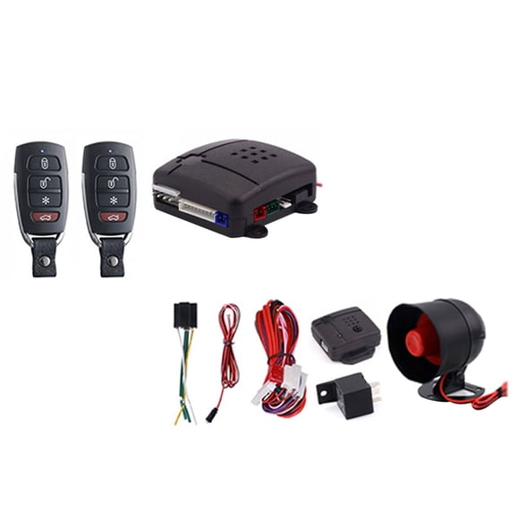 Speravity Sistema de alarma Universal para coche, puerta automática remota, cerradura de entrada sin llave Central, luz LED, Kit de equipo Dispositivos antirrobo