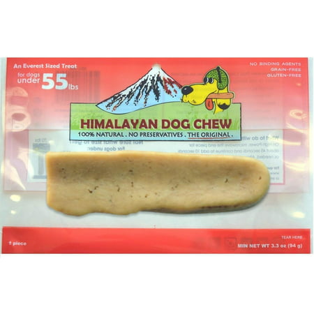 HIMALAYAN ★ DOG CHEW ★ 100% NATURAL ★ LARGE UNDER 55 POUNDS, Ingredients :Yak and Cow Milk, Salt, and Lime Juice By Himalayan
