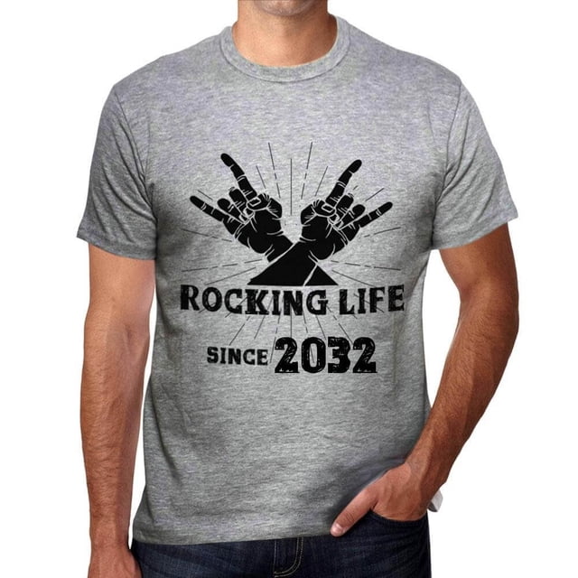 T-Shirt Graphique pour Hommes Rocking Life depuis 2032