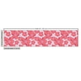 thumbnail image 2 of Flower Fabric by the Yard, Bicolour Pattern of Spring Thrill Mood Flowers with Dots Blossoming, Decorative Upholstery Fabric for Chairs & Home Accents, 5 Yards, Coral Pale Pink by Ambesonne, 2 of 4