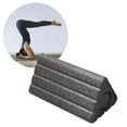 thumbnail image 1 of Bloque de Yoga triangular, de Yoga de alta densidad, ayuda para el estiramiento, rodillo de espuma portátil, rodillo de de Yoga para, 1 of 8