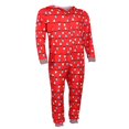 thumbnail image 4 of Christmas Family Matching Jumpsuit Pajamas Set Cute Fairy Light Patterns Long Sleeve Front Zipper, 4 of 9